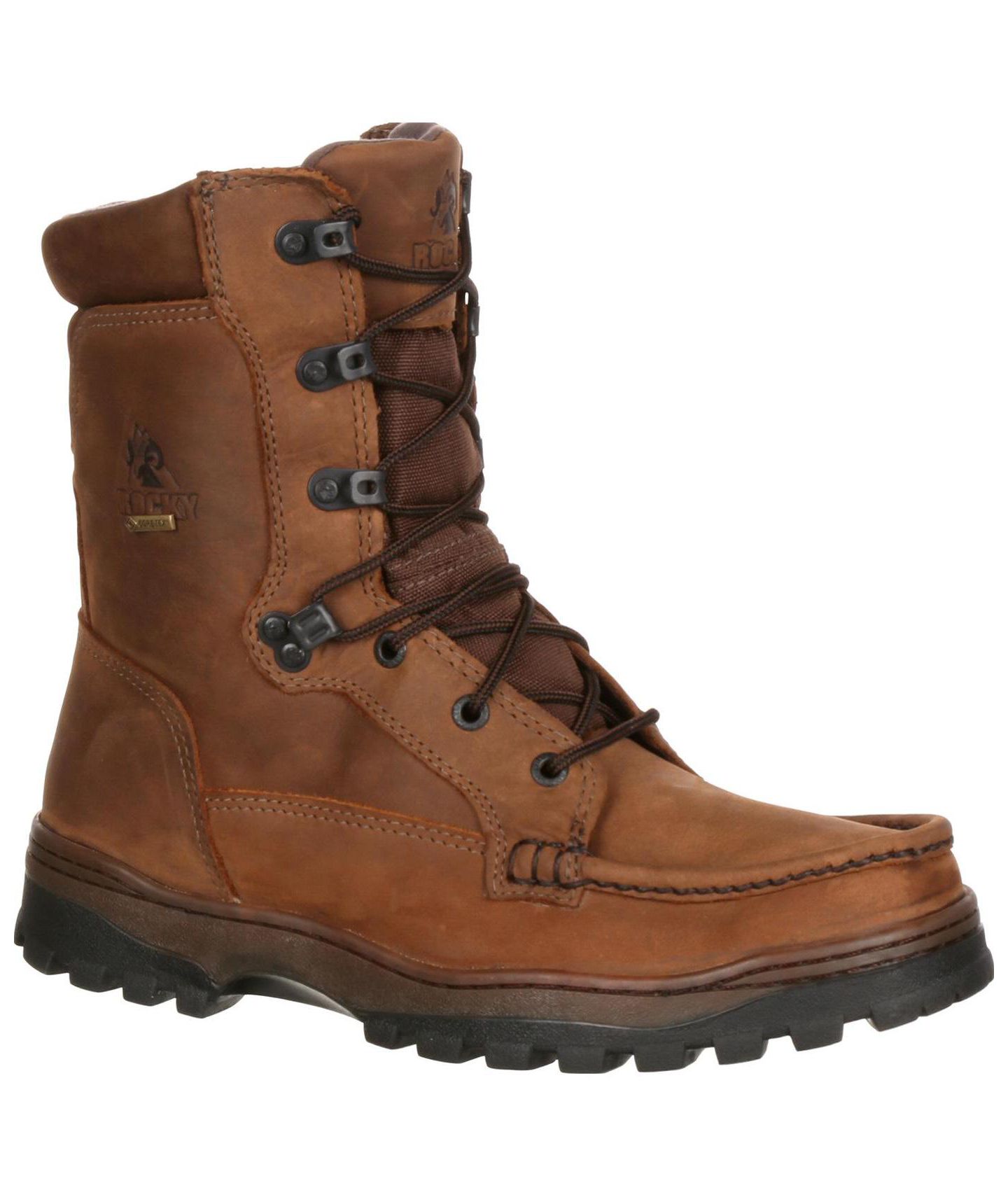 Мужские ботинки ROCKY Outback Gore-Tex Waterproof Boot, цвет: Светлый коричневый — фото 1