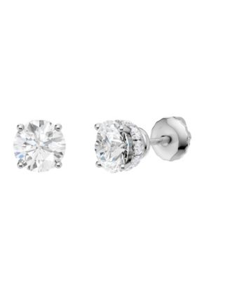 Diamond Stud Earrings (2 ct. t.w.) in 14k White Gold