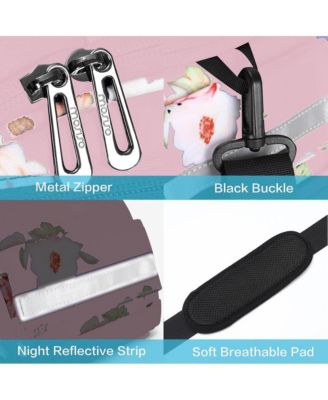 Bike Rack Bag Waterproof Bicycle Trunk Bag with Shoulder Strap, Rear Seat Carrier Storage for Commuting Travel Cycling