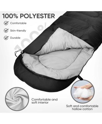 Sleeping Bag Portable Waterproof 4 Seasons Camping Adults Backpacking Camping Outdoor Recreation Gear