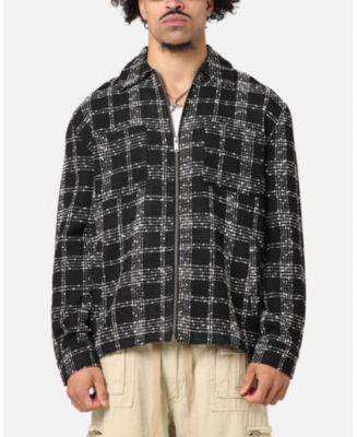 新品　BRIEFING WINDBLOCK BOUCLE BLOUSON XXIII Men's Boucle Tweed Zip Jacket - Macy's