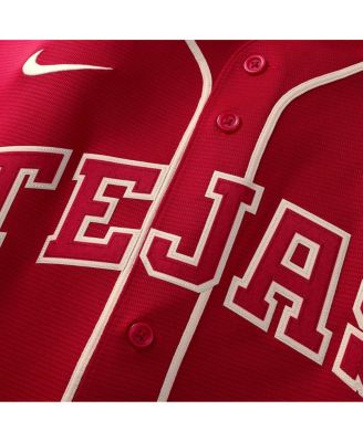 Men's Corey Seager Red Texas Rangers 2026 City Connect Stadium Jersey