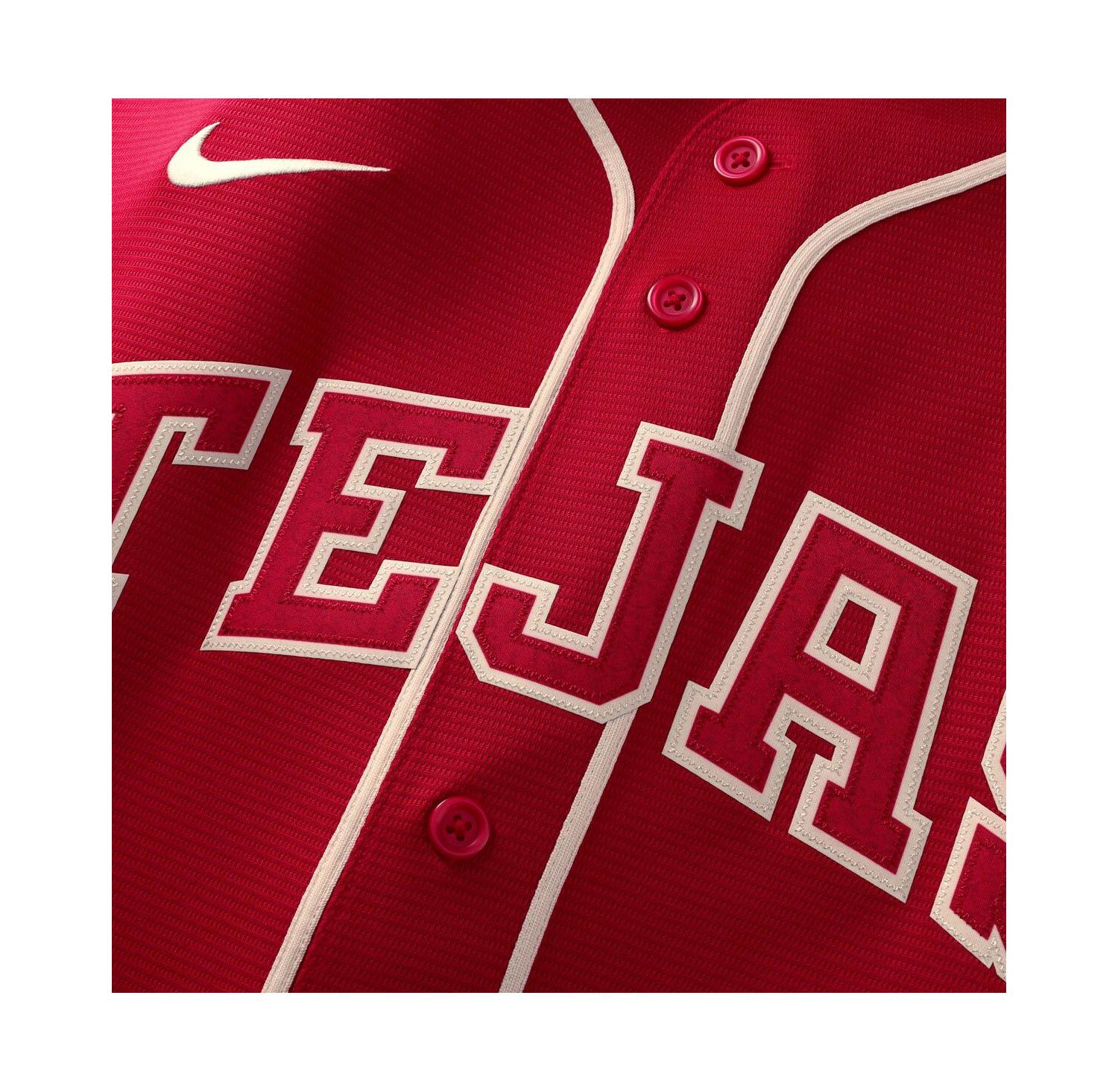 Men's Corey Seager Red Texas Rangers 2026 City Connect Stadium Jersey