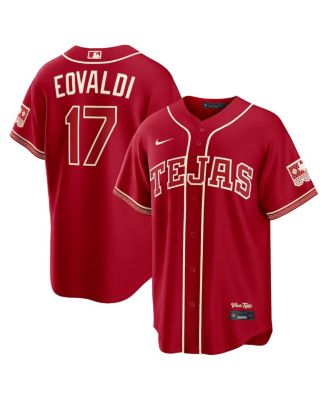 Men's Nathan Eovaldi Red Texas Rangers 2026 City Connect Stadium Jersey