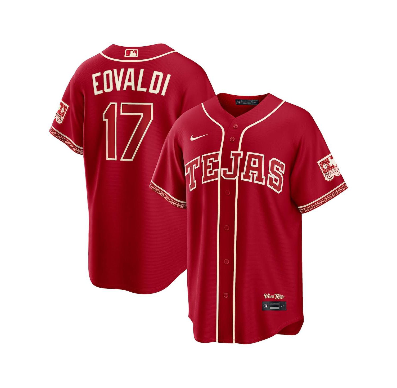 Men's Nathan Eovaldi Red Texas Rangers 2026 City Connect Stadium Jersey
