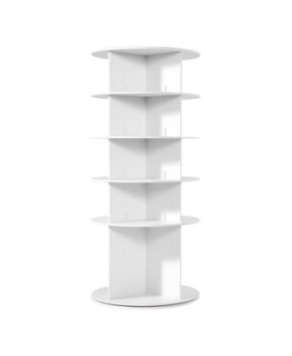 5-Tier 360 Degree Rotating Shoe Rack Tower, 20-Pair Capacity