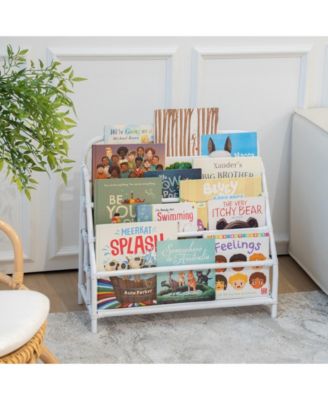 Elena Handcrafted Rattan Montessori Kids Bookshelf