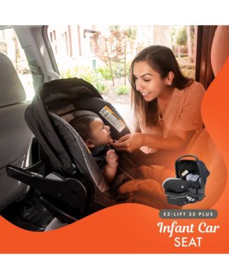 Sit N' Stand Double Stroller with EZ-Lift Car Seat (2 Pack), Stormy