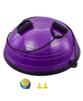 Half Balance Ball Trainer 660 lbs with Resistance Bands