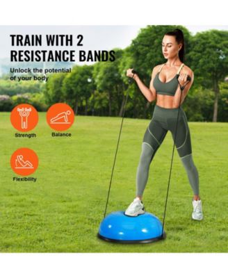 Half Balance Ball Trainer 660 lbs with Foot Pump