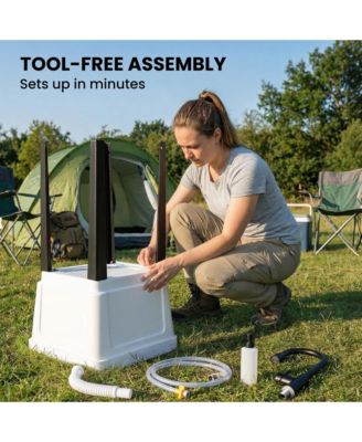 Portable Camping Sink, Handwashing Station Basin