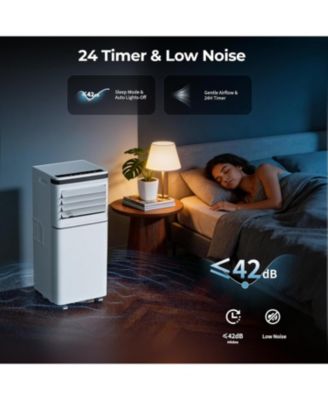 10,000 BTU Portable AC, 3-in-1, Timer, Sleep, Remote