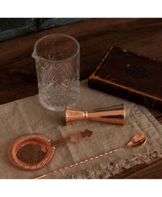 CMK Vintage Inspired Glass Barware Set