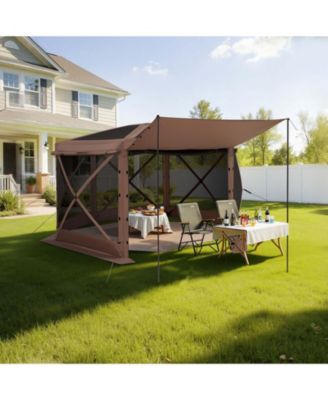 Pop-Up Gazebo Screen Tent for 8-10 People