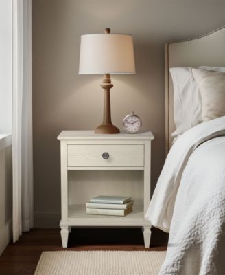 Victoria 24" One-Drawer Wood Nightstand