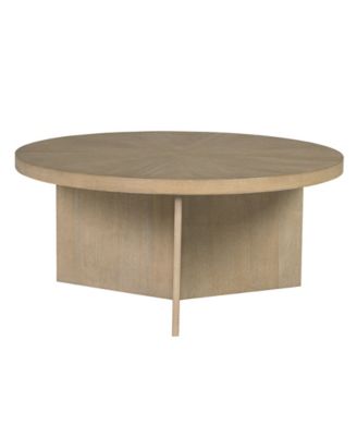 Sadie 36" Wood Round Coffee Table