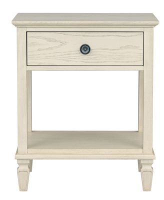 Victoria 24" One-Drawer Wood Bedside Table