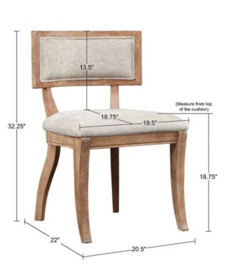 Marie Upholstered Split-Back Dining Chairs, Set of 2