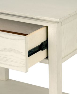 Victoria 24" One-Drawer Wood Bedside Table