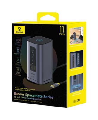 Spacemate Series 11-in-1 (MAC) Docking Station Space Grey