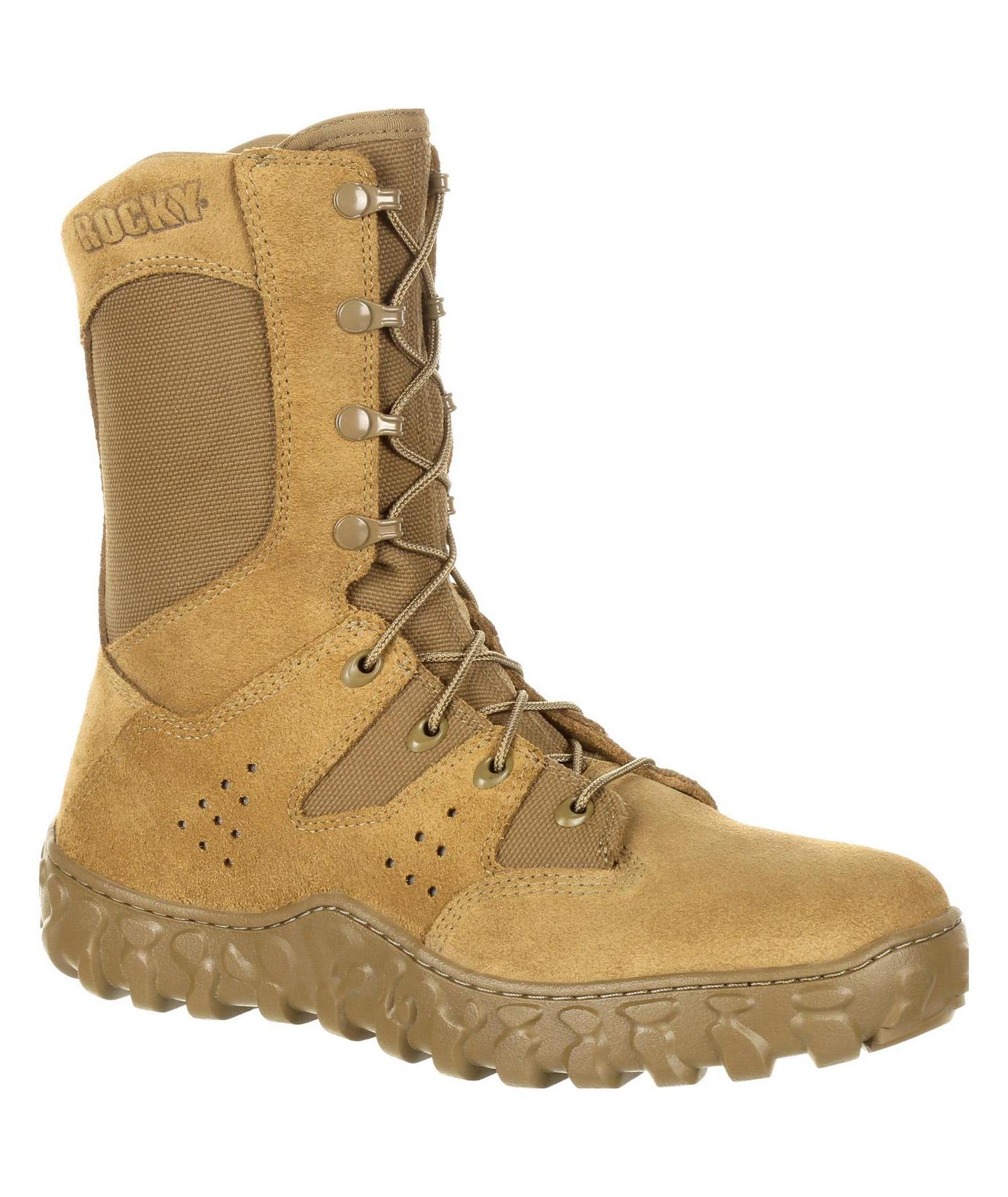 Мужские ботинки ROCKY S2V Predator Military Boot, цвет: Коричневый — фото 1