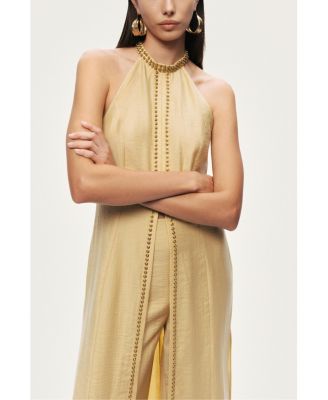 Women's Studded Halter Neck Tunic