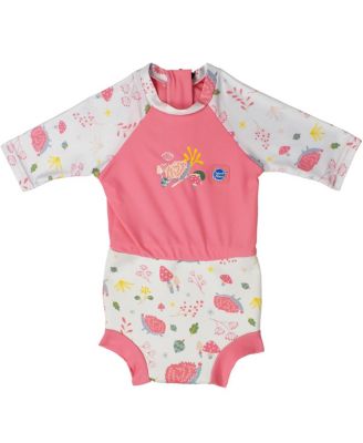 Baby Happy Nappy Sunsuit with Swim Diaper