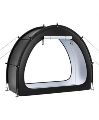 Outdoor Bike Storage Tent for 1 to 2 Bicycles with Dual Zippers