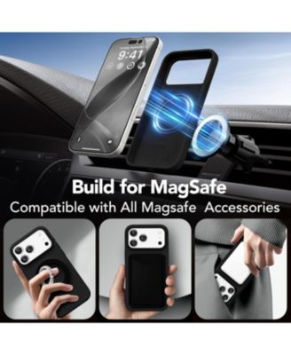 Magnetic for iPhone 17 Pro Max Case, Compatible with MagSafe, Liquid Silicone Anti-Scratch Shockproof Protective Phone Case