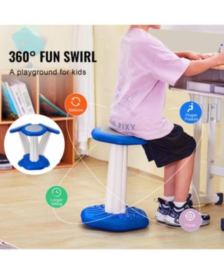 Kids Wobble Chair with Cushion for Ages 7-14