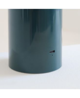 Celia Portable LED Table Lamp with Dome Mushroom Shade