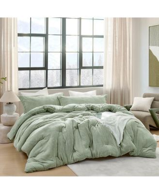 Warmer than Warm Oversized Comforter Set - Desert Sage