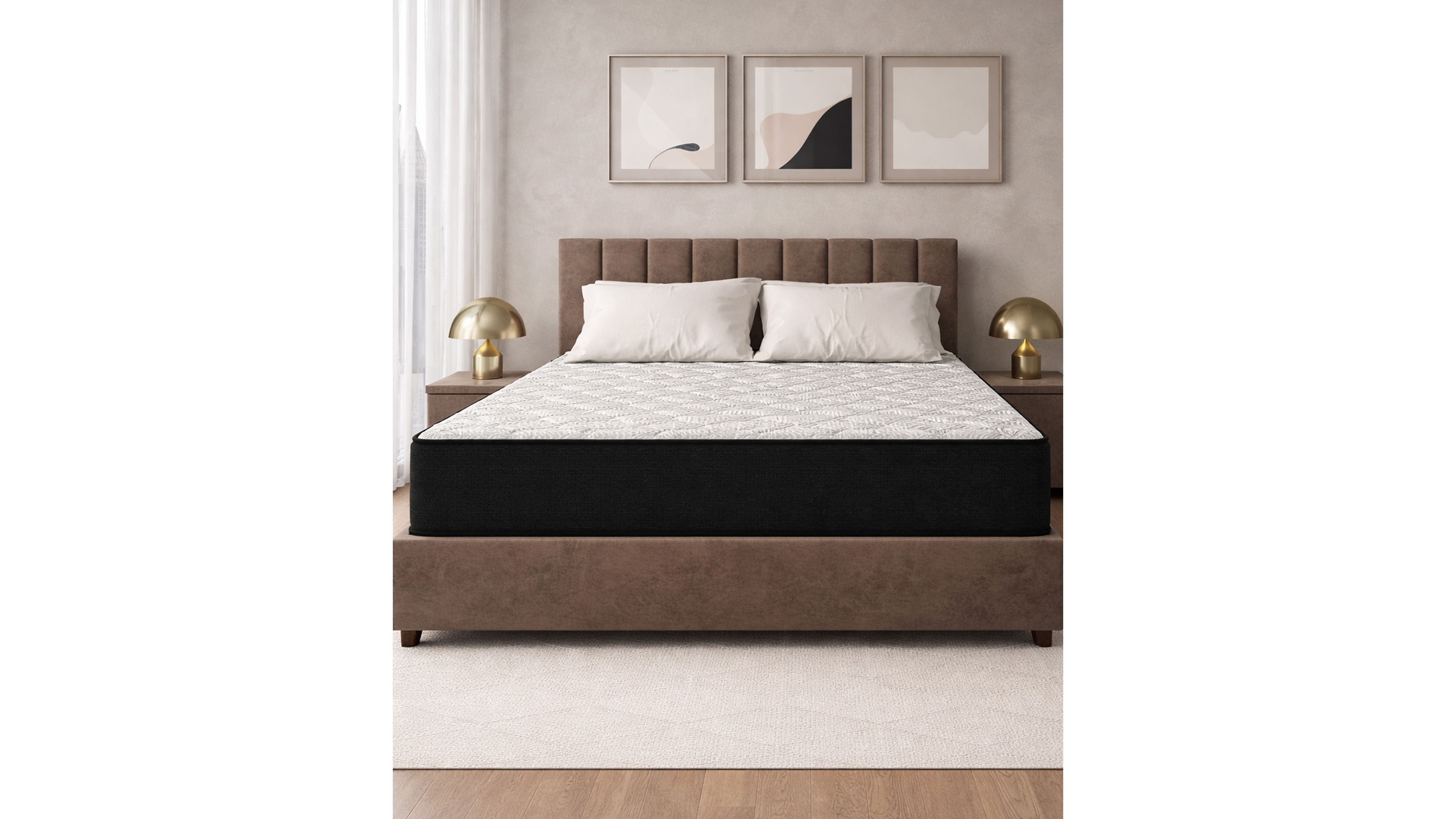 Restonic Ascot 10" Firm Tight Top Mattress in a Box, King