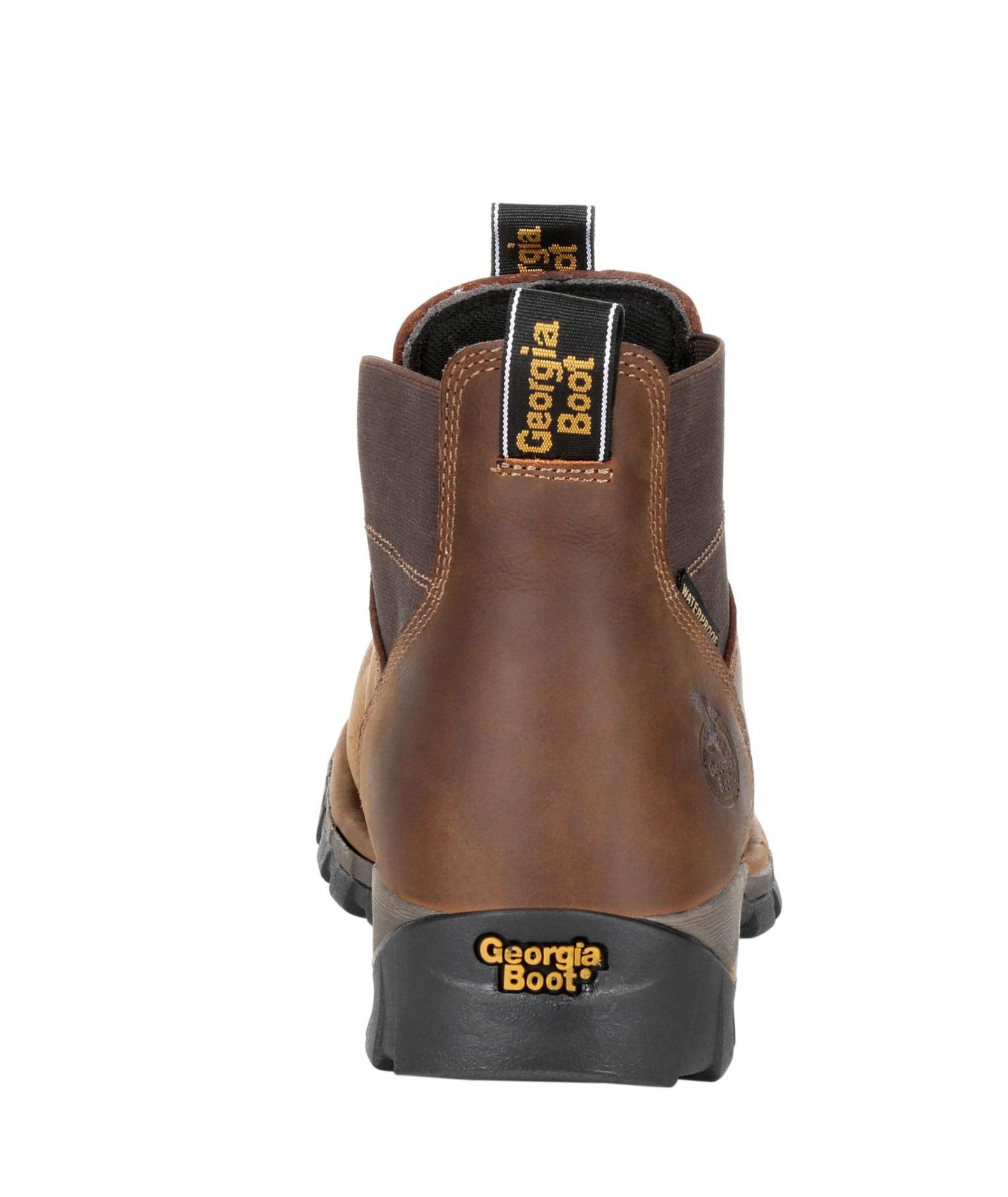 Мужские ботинки GEORGIA BOOT Eagle One Waterproof Chelsea Work Boot, цвет: Коричневый — фото 6