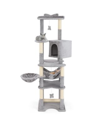 Cat Tree 69 in Multi-Level with Top Perch and Cozy Condo