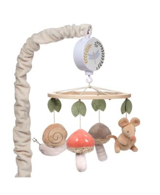 Mushroom Meadow Musical Baby Crib Mobile Soother Toy