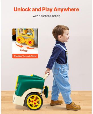 60 Piece Kids Engine Toy with Lights and Sounds, Ages 3+