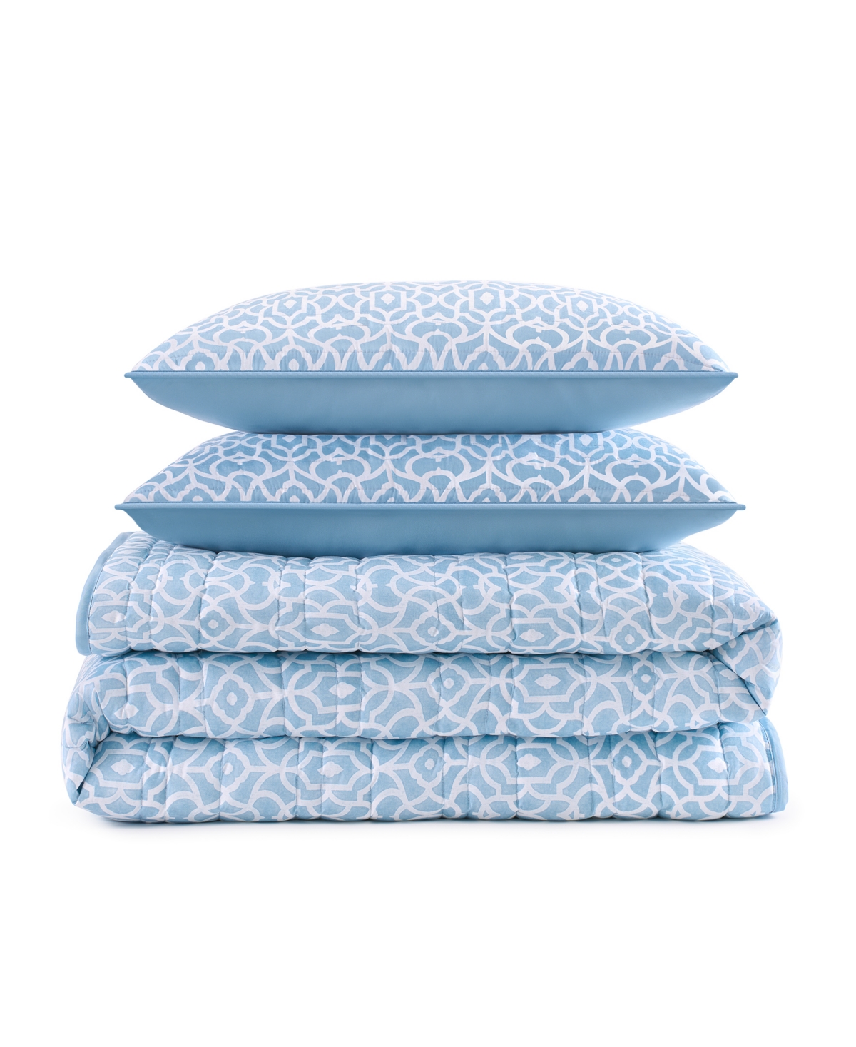 Waverly Kaidyn Print Microfiber 3-Pc. Quilt Set