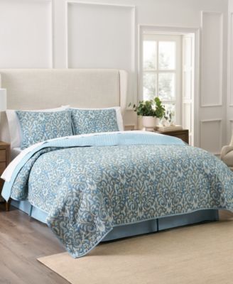 Kensington Cotton 4-Pc. Quilt Set, King