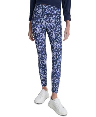 Women's Printed High-Wasit Fitness Tights Pants