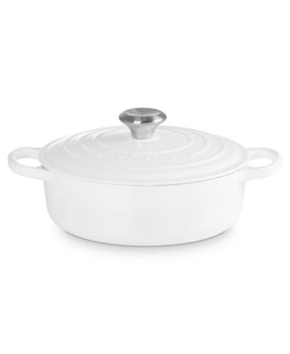 Enameled Cast Iron 3.5 Quart Signature Wide Round Oven