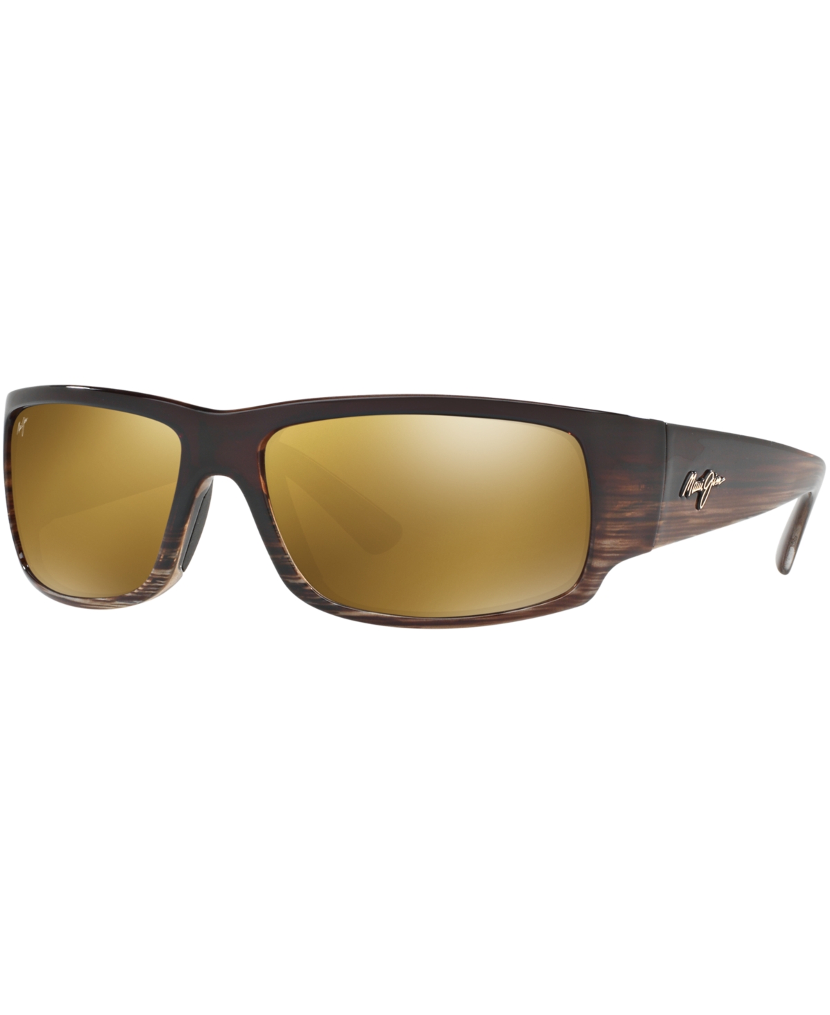 Maui Jim Polarized World Cup Sunglasses, H266-01 In Brown,bronze