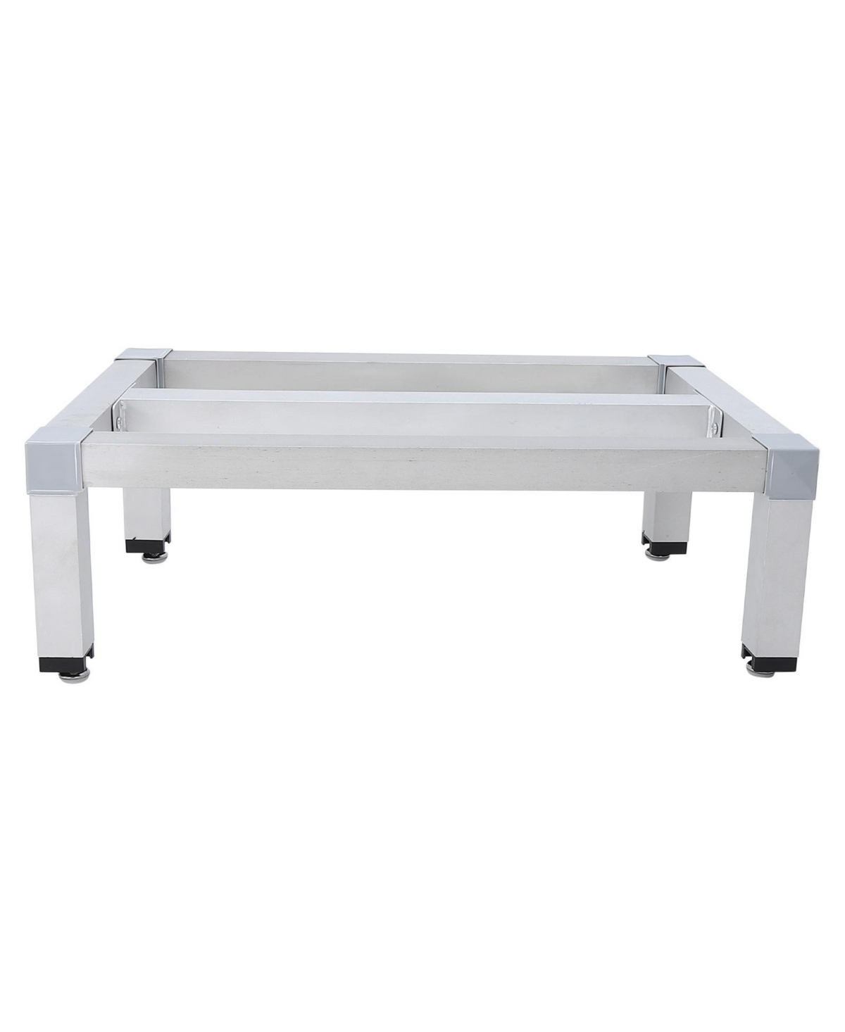 Homfan Heavy Duty Aluminum Storage Rack - Rust-Resistant Organizer with Non-Slip Feet,for Bathroom