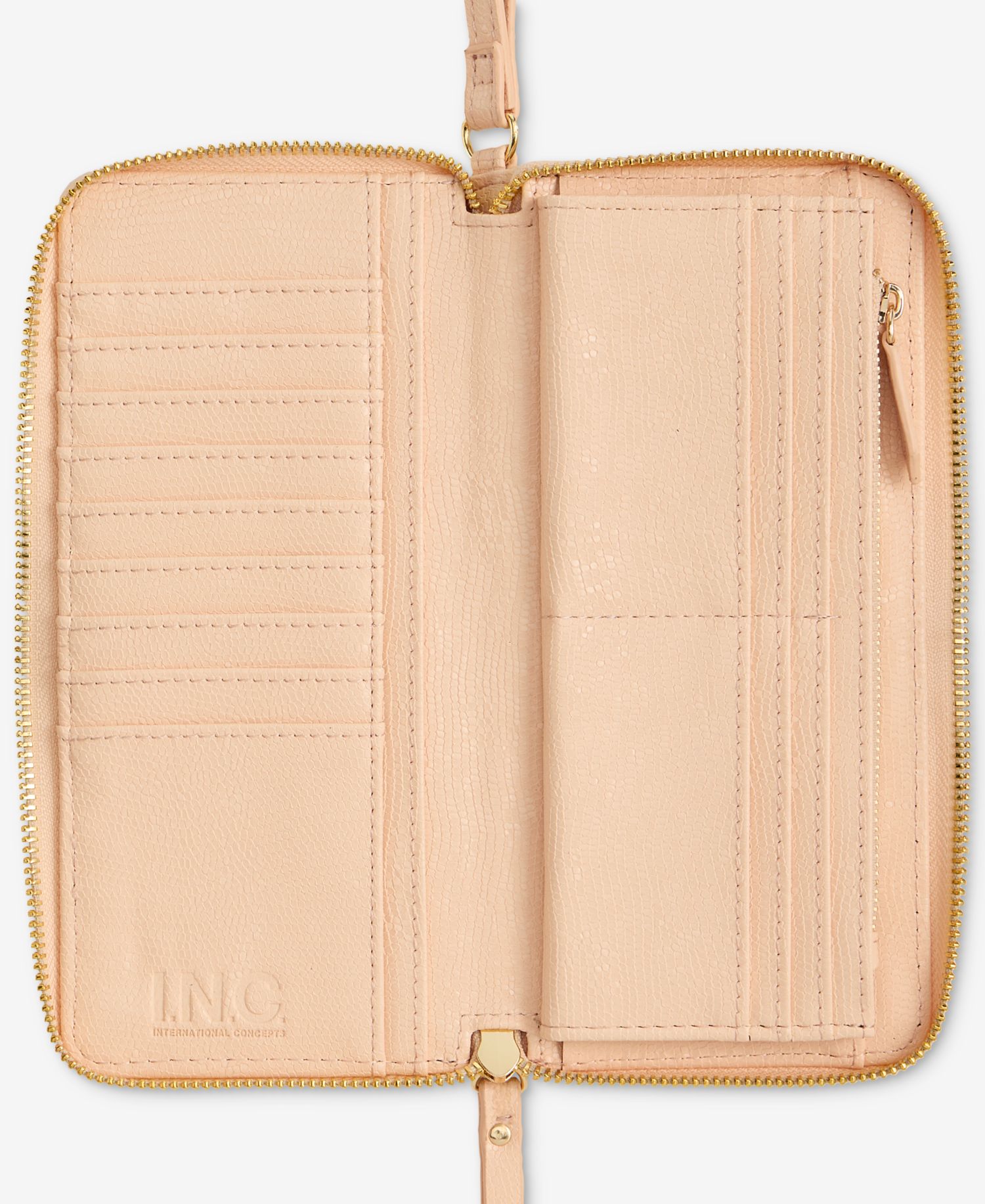 Hazell Lizard Zip Around Wallet