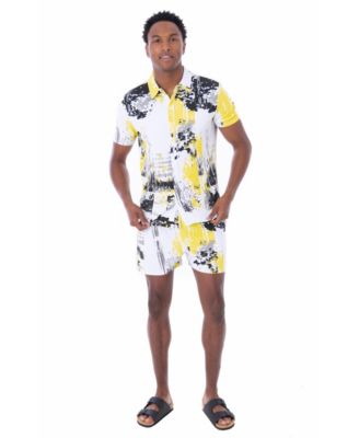 Men's Unity print Pull On Shorts