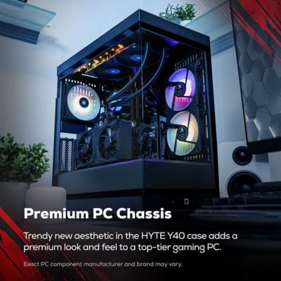 Y40BI7N5801 Liquid Cooled Gaming Desktop Computer, Intel Core Ultra 7 270K Plus 3.7GHz, 32GB RAM, 1TB SSD, NVIDIA GeForce RTX 5080 16GB,