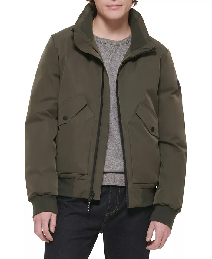 Men's Flex Performance Zip-Front Bomber Jacket - thumbnail 2