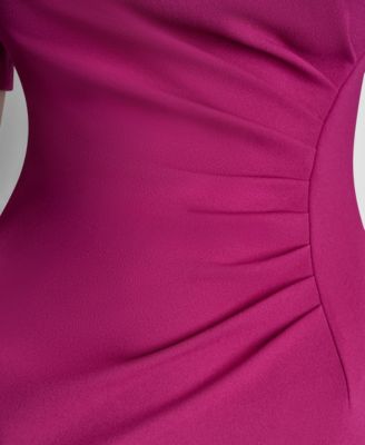 Women's Short-Sleeve Sheath Dress