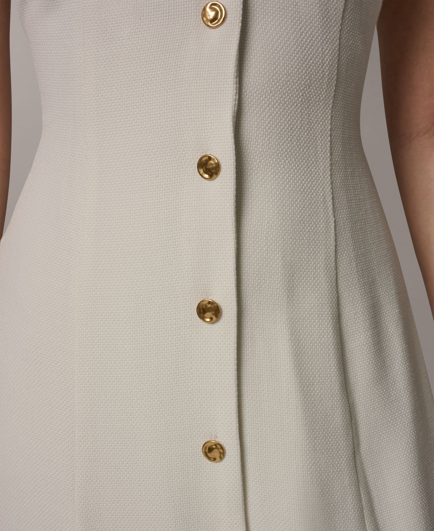 Women's Halter A-Line Sleeveless Midi Dress