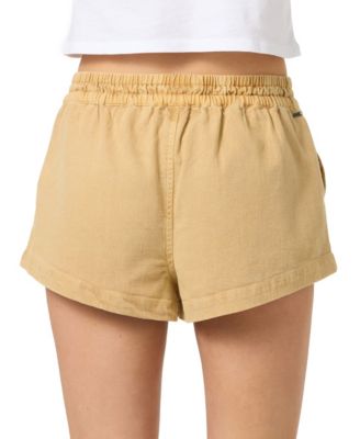 Juniors' Relaxed Woven Shorts